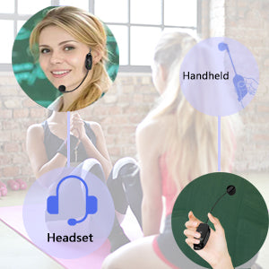1Mii Wireless Microphone Headset, 2.4G Wireless Headset Mic