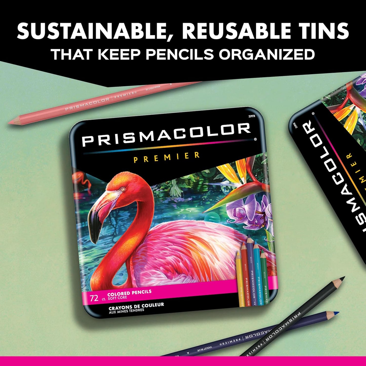 Prismacolor Premier Colored Pencils,Botanical Garden Set, 12 Count