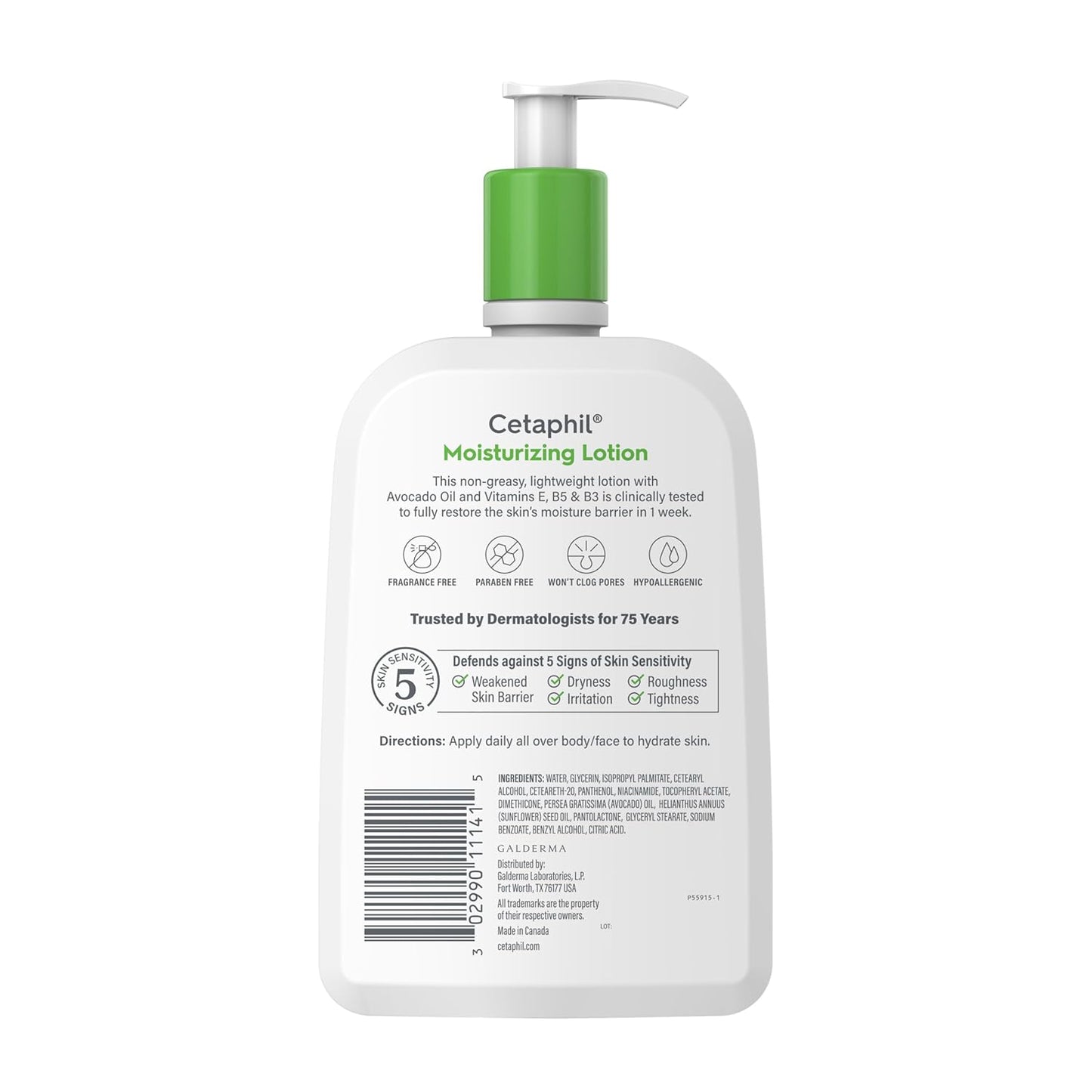 Cetaphil Face & Body Moisturizer, Hydrating Moisturizing Lotion for All Skin Types | 20 FI Oz (Pack of 1)