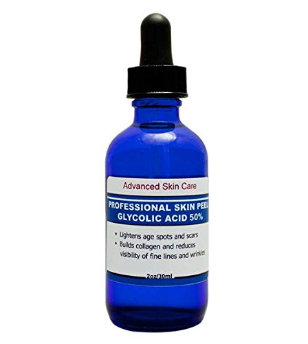Glycolic Acid Face Peel Serum 50% Strength - at Home Chemical Peel for face 2oz