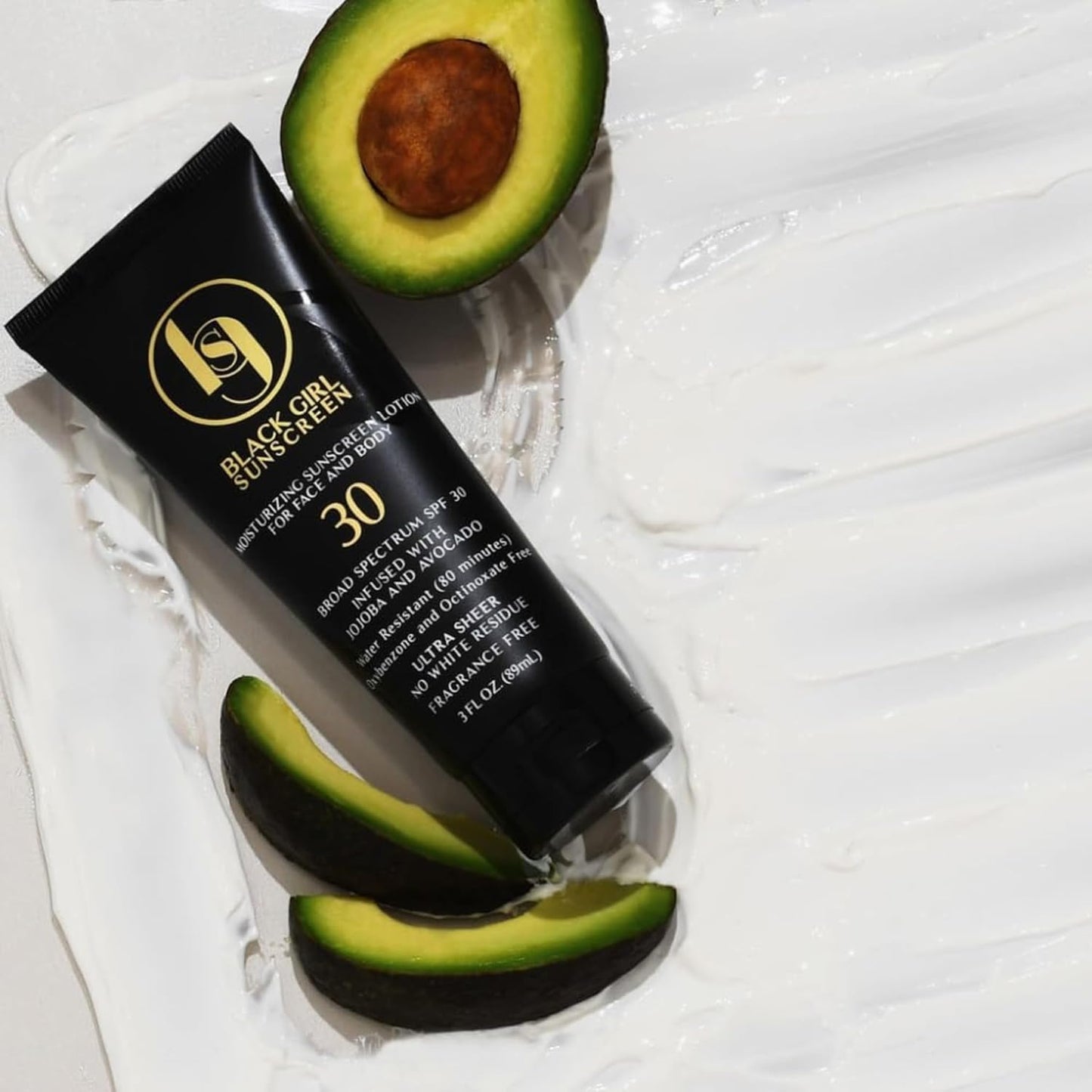 Black Girl Sunscreen SPF 30 for the Face & Body - Moisturizing Sun Protection, SPF 30, Sun Lotion for Women..