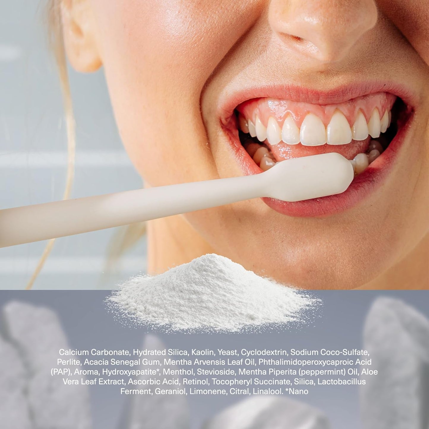 Boka Teeth Whitening Powder - Nano Hydroxyapatite, Appropriate for Sensitive Teeth, Whitening..