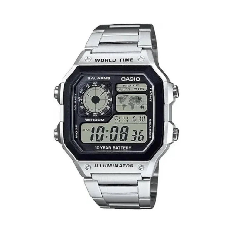 Casio AE1200WH Series | Men’s Digital Watch | 100M WR