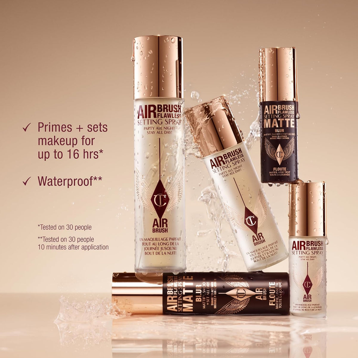 Charlotte Tilbury Airbrush Flawless Setting Spray - Ultra-Fine Hydrating Mist