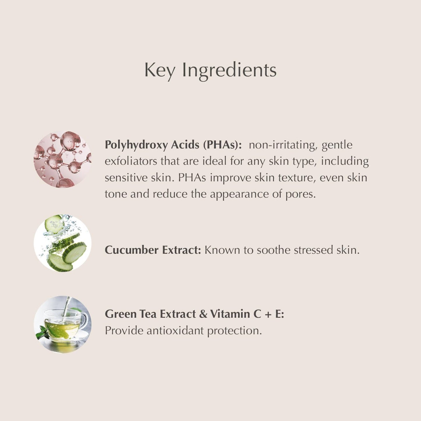 EXUVIANCE Gentle Daily Exfoliating Face Pads | PHA Toner & Resurfacing Pore Pads with Vitamin C & E