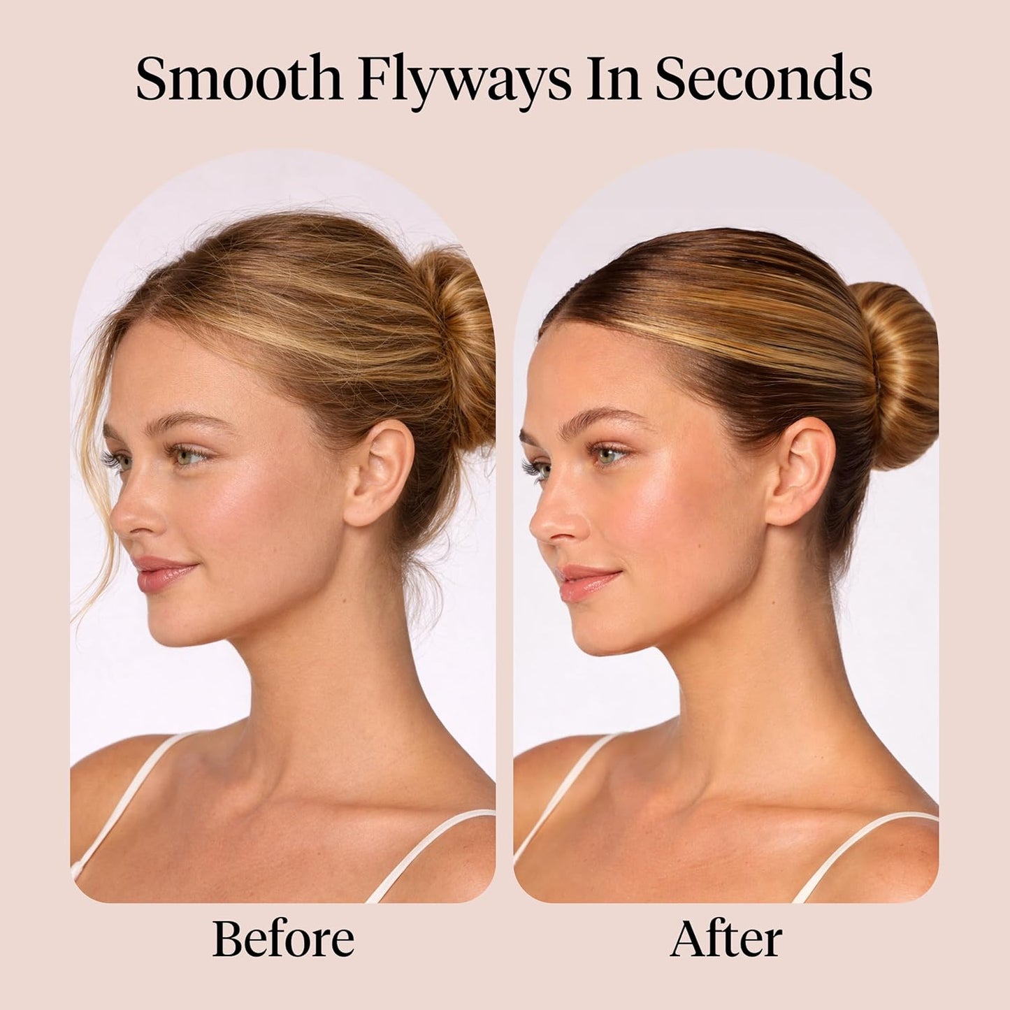 Kitsch Hair Taming Wand - Fly Away Stick For Hair with Biotin, Aloe & Vitamin E | Clear Hair Mascara for Flyaways..