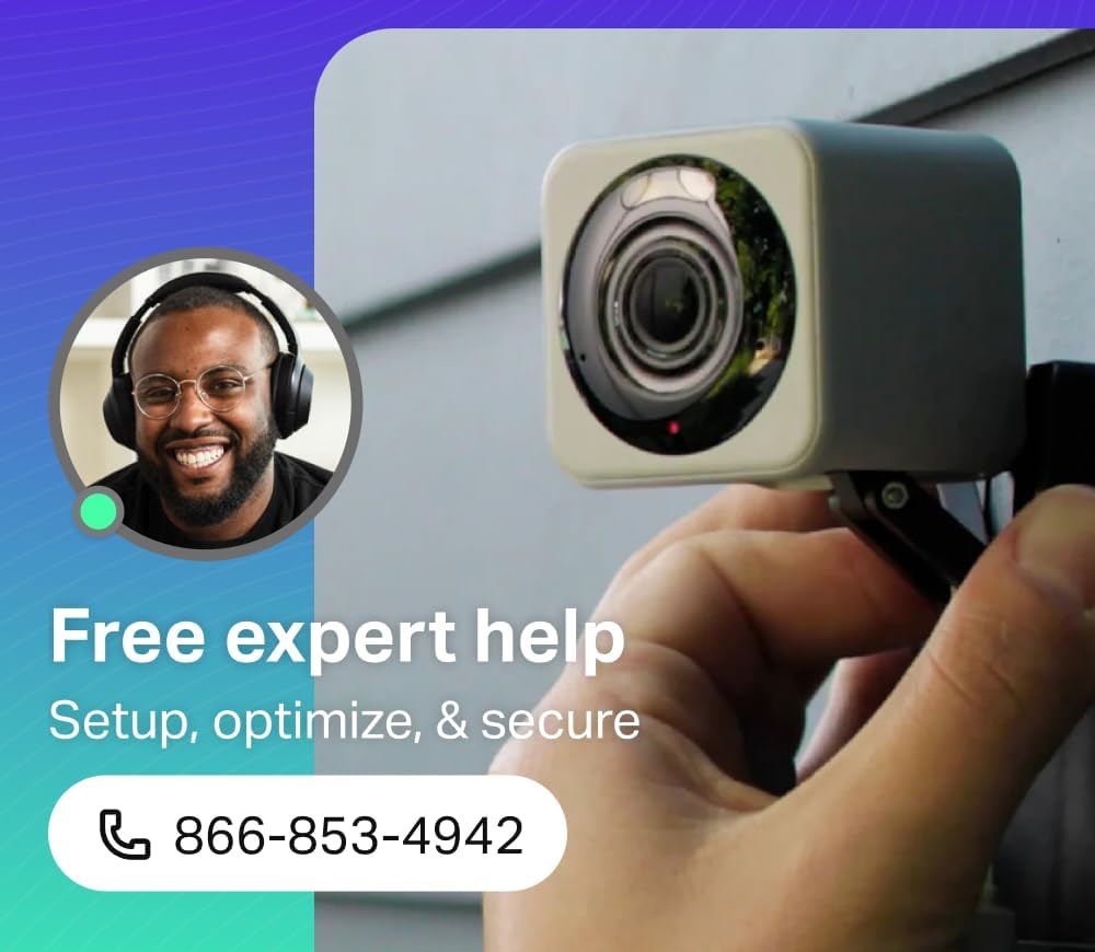 WYZE Cam v4 (Latest Model), 2.5K AI Security Camera, Indoor/Outdoor Cameras for Home Security