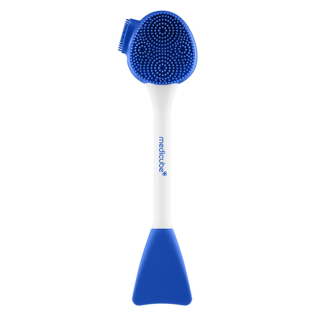 medicube Multi Silicone Jelly Brush | Pore Brush & Face Mask Applicator | 4-in-1 Multi Silicone Jelly Brush for Pore Cleansing..
