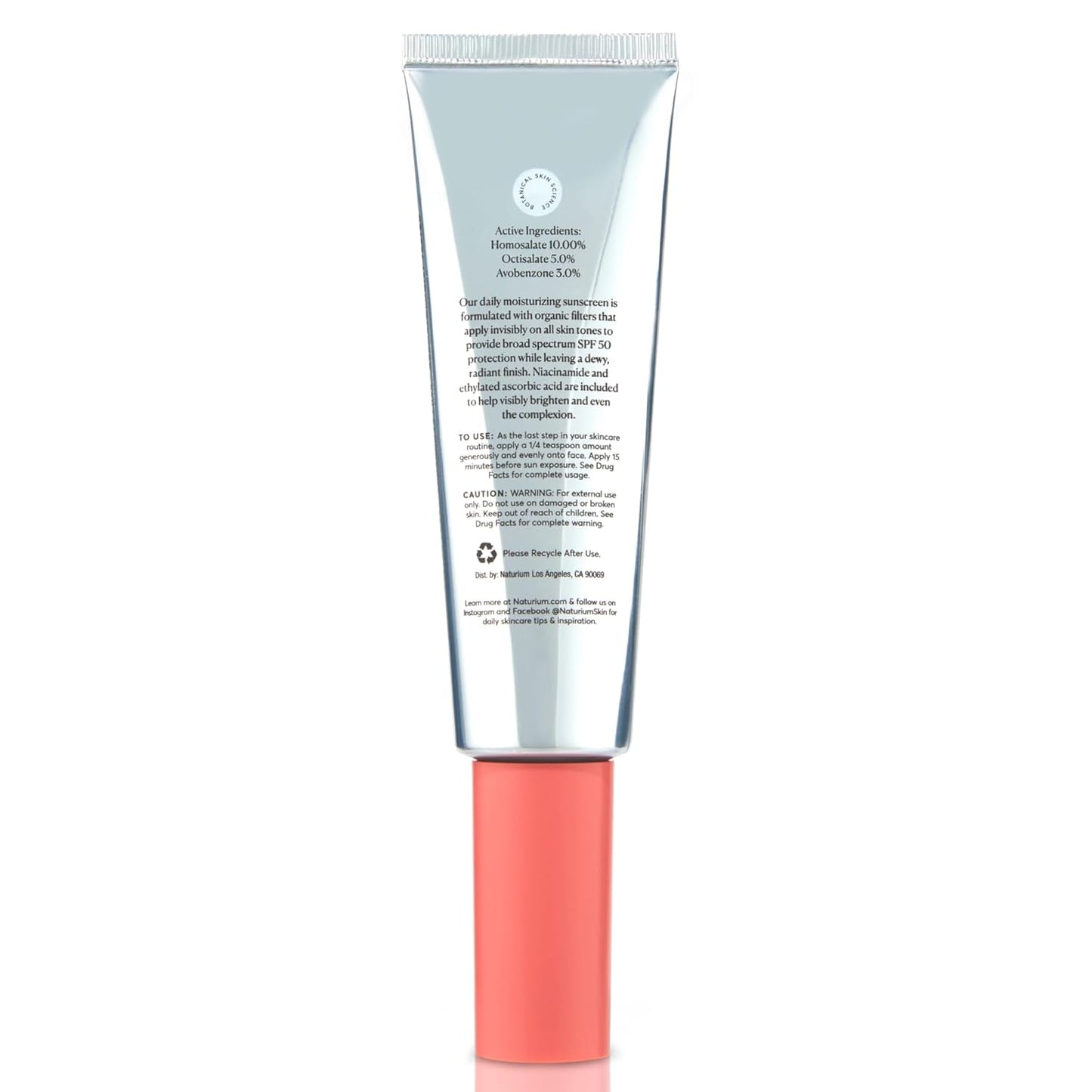 Naturium Dew-Glow Moisturizer SPF 50 PA++++, Daily Moisturizing Sunscreen & Face Primer..