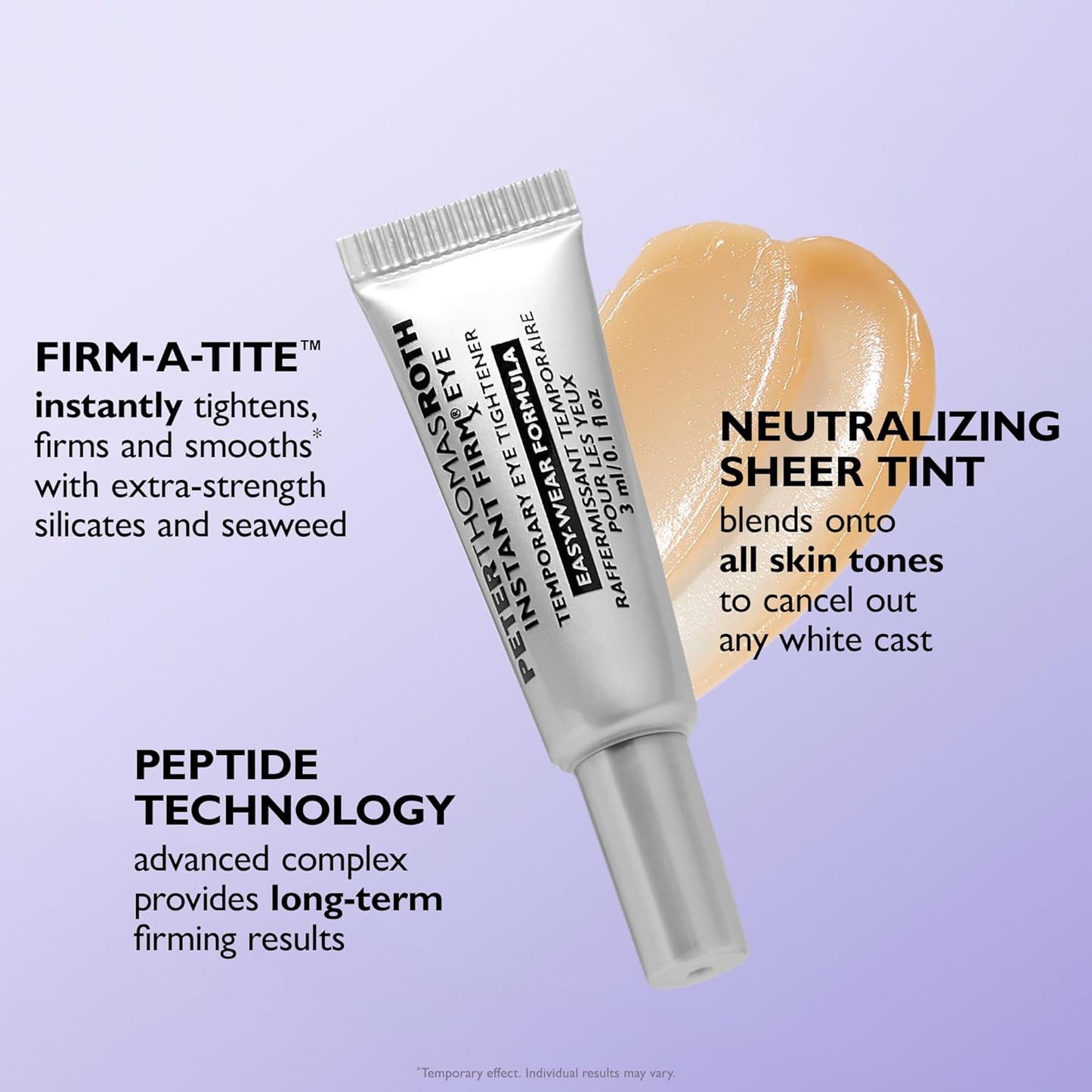 Peter Thomas Roth | Trial-Size Instant FIRMx® Eye Temporary Eye Tightener Easy-Wear Formula