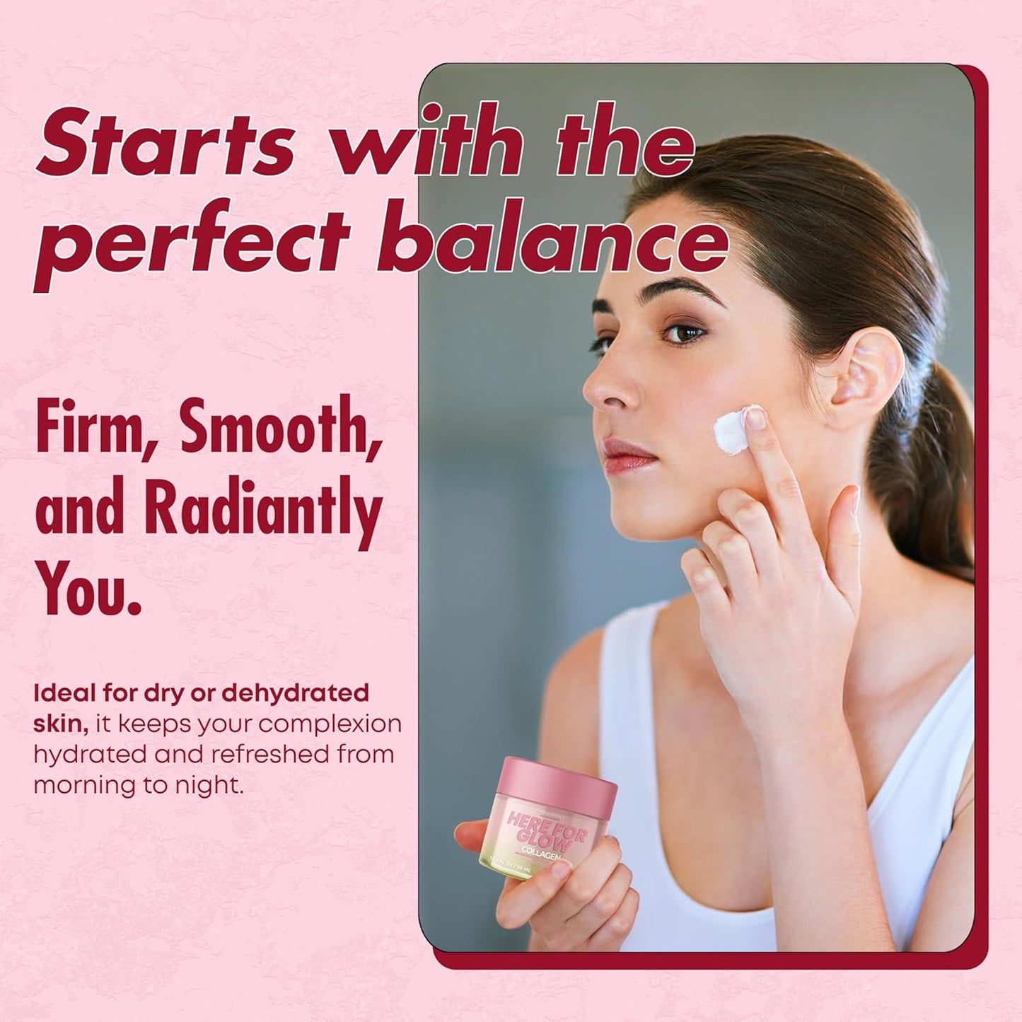Collagen Night Cream - Dermatologist Tested, Korean Skin Care, Anti-Aging - Hydrating Moisturizer, Retains Moisture - Vegan..