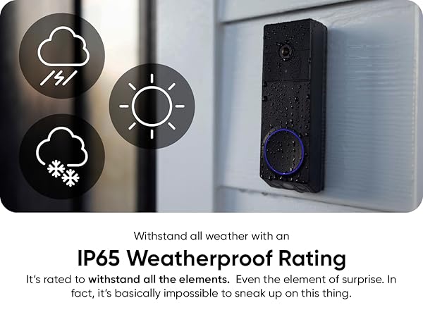 WYZE Wireless Duo Cam Video Doorbell (Chime Included)