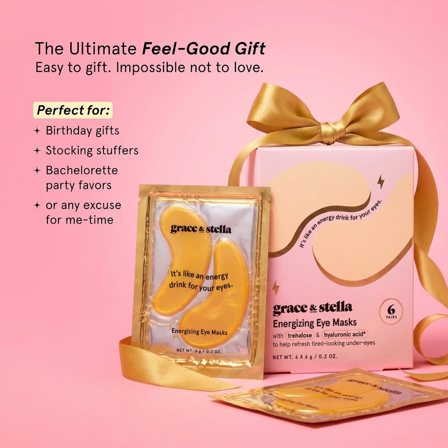 grace & stella Award Winning Under Eye Mask - Birthday Gifts for Women..