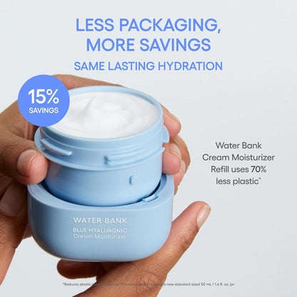 LANEIGE Water Bank Blue Hyaluronic Acid Cream Daily Face Moisturizer