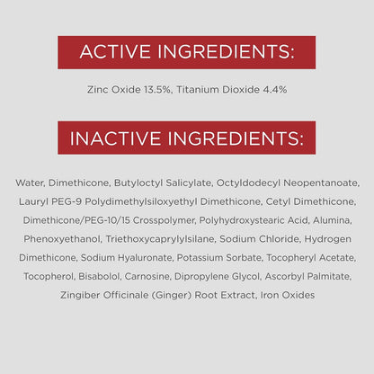 UV AOX Elements Tinted Mineral Face Sunscreen Lotion