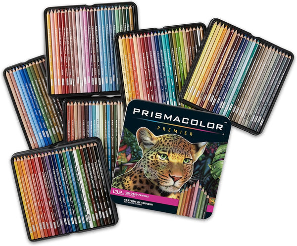 Prismacolor Colored Pencils, Premier Soft Core Pencils, Assorted, 132 Count