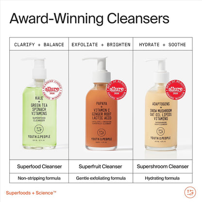 Youth To The People Superfood Cleanser - Kale + Spinach Hydrating Face Wash