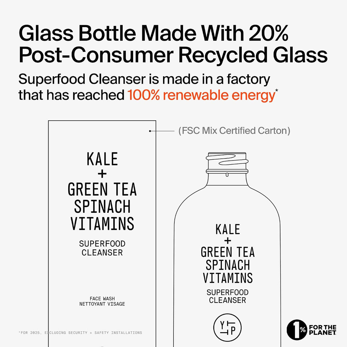 Youth To The People Superfood Cleanser - Kale + Spinach Hydrating Face Wash