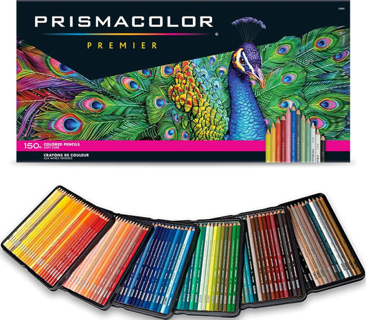 Prismacolor Premier Colored Pencils, Soft Core, 150 Count