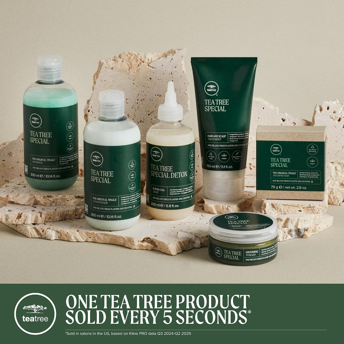 Tea Tree Special Shampoo, Deep Cleans, Refreshes Scalp