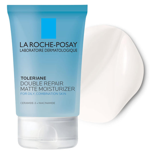 La Roche-Posay Toleriane Double Repair Matte Face Moisturizer, Daily Moisturizer For Oily Skin With Ceramide And Niacinamide..
