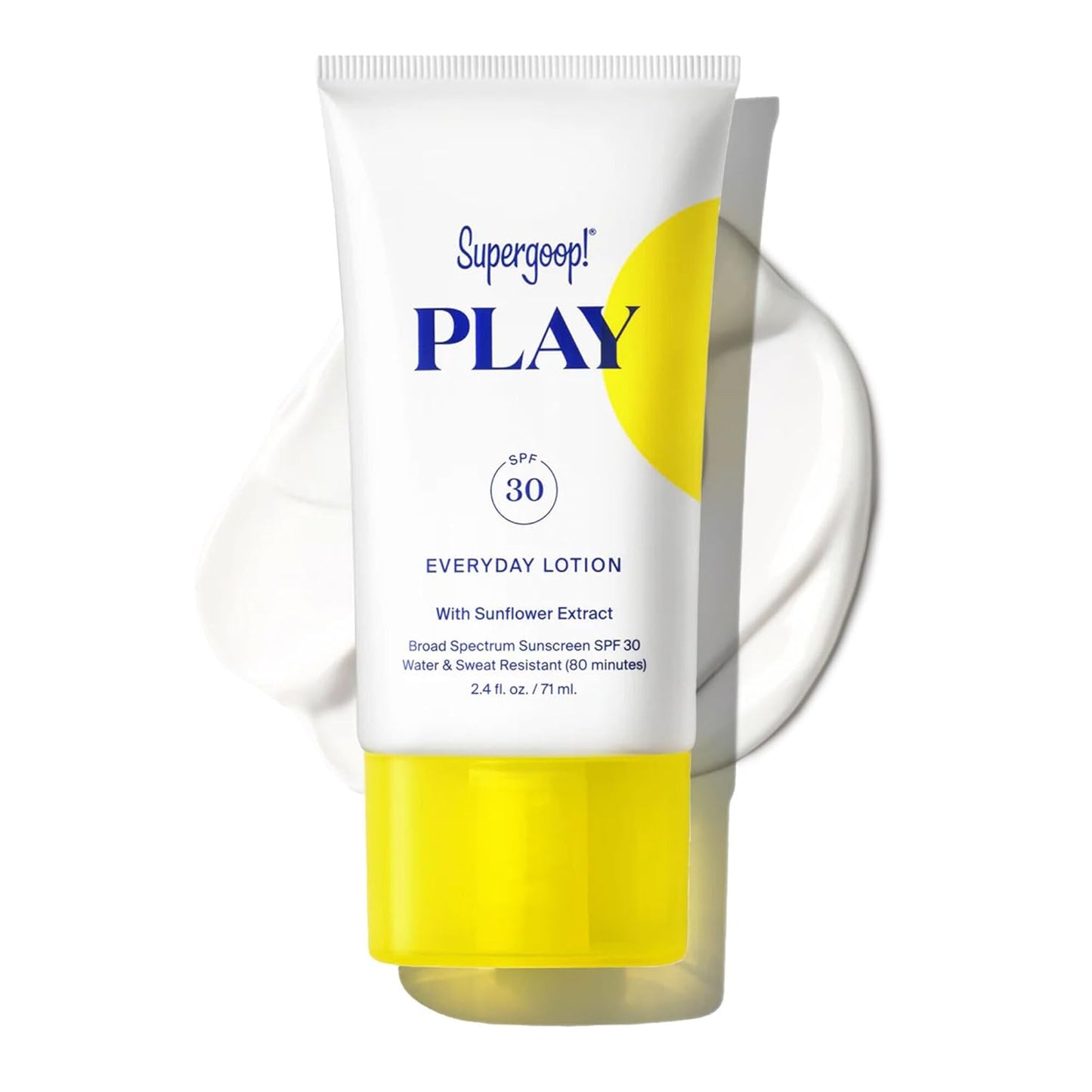 Supergoop! PLAY Everyday Lotion - Broad Spectrum Body & Face Sunscreen  | 2.4 Fl Oz (Pack of 1)