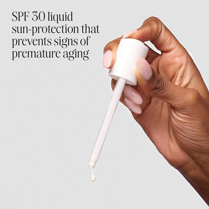 COOLA Organic Sun Silk Drops and Face Moisturizer with SPF 30, Dermatologist Tested Sunscreen ..