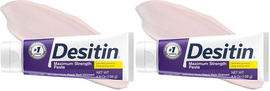 Desitin Maximum Strength Baby Diaper Rash Cream, 40% Zinc Oxide for Treatment, Relief & Prevention..