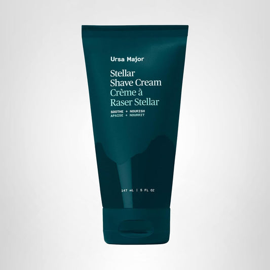 Ursa Major Natural Shave Cream | Non-irritating, Vegan and Cruelty-Free | Formulated for Men and Women | 5 ounces