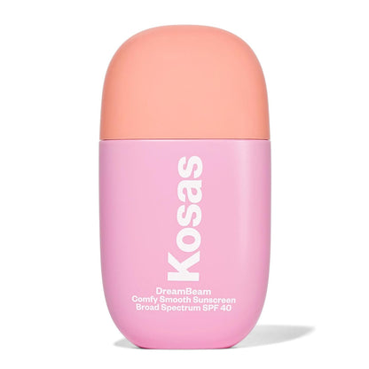 Kosas DreamBeam SPF 40 Mineral Sunscreen for Face + Makeup Prep – Lightweight Hydrating Sun Protection..