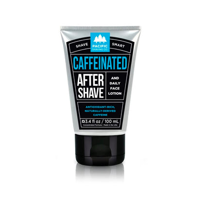 Pacific Shaving Company Caffeinated Aftershave - Helps Reduce Appearance of Redness, With Safe, Natural, and Plant-Derived Ingredients..