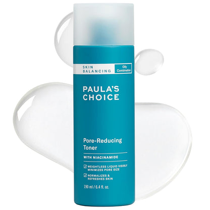 Paula's Choice SKIN BALANCING Pore-Reducing Face Toner with Niacinamide, for Oily Skin & Combination..