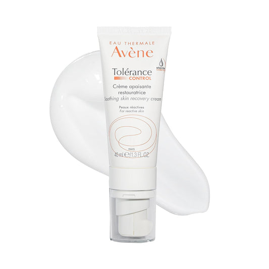 Avène Tolerance Control Soothing Recovery Cream, Sensitive Skin, 1.3 oz