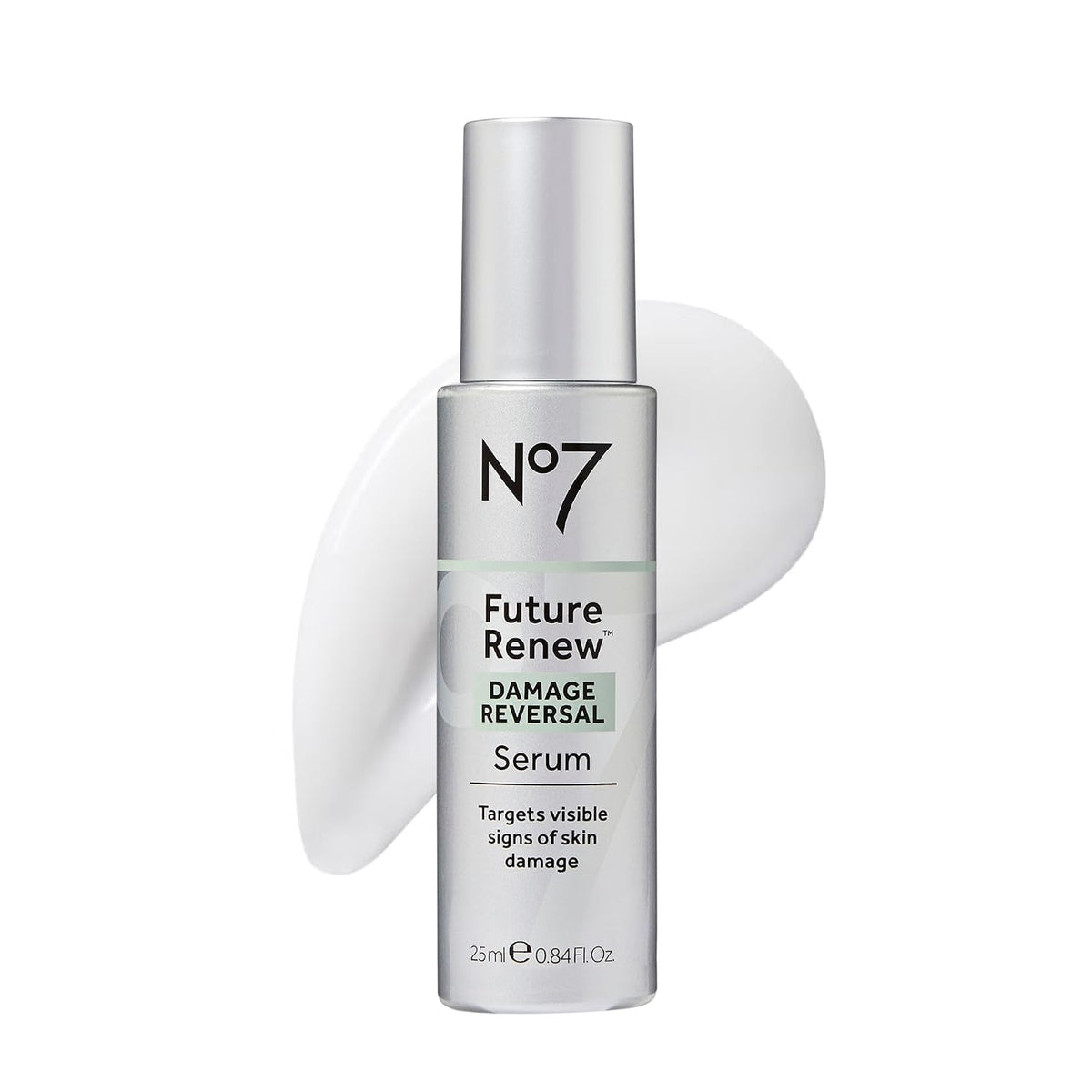 No7 Future Renew Damage Reversal Anti Aging Face Serum, 0.84 Fl Oz