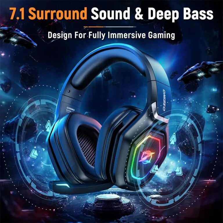 2.4GHz Wireless Gaming Headset with Microphone
