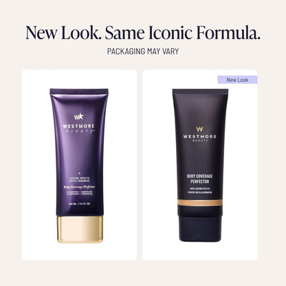 Westmore Beauty Body Coverage Perfector – Waterproof Leg & Body Makeup/Bronzer For Women..