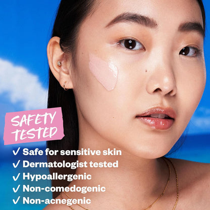 Kosas DreamBeam SPF 40 Mineral Sunscreen for Face + Makeup Prep – Lightweight Hydrating Sun Protection..