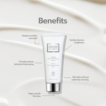 BioLove Night Cream Ultra-Nourishing Women Skin Care Cream, Face Moisturizer, Deeply Moisturizes, Smooths Fine Lines Wrinkles, Hyaluronic Acid..