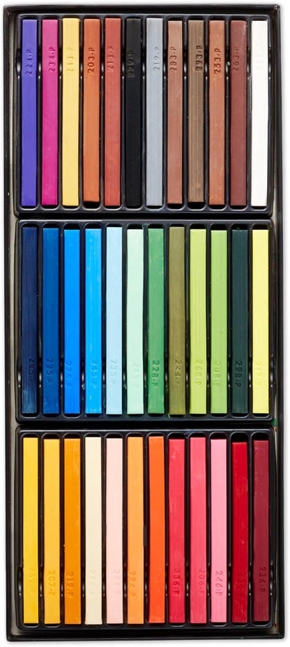 Prismacolor Premier Nupastels, Firm Pastel Color Sticks, 36 Count