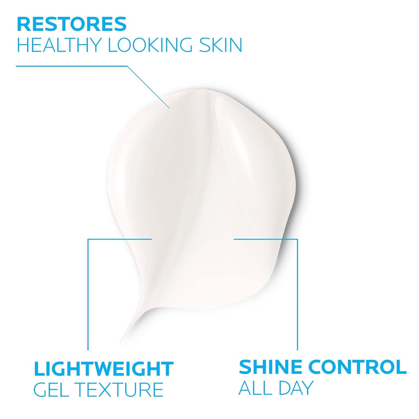 La Roche-Posay Toleriane Double Repair Matte Face Moisturizer, Daily Moisturizer For Oily Skin With Ceramide And Niacinamide..