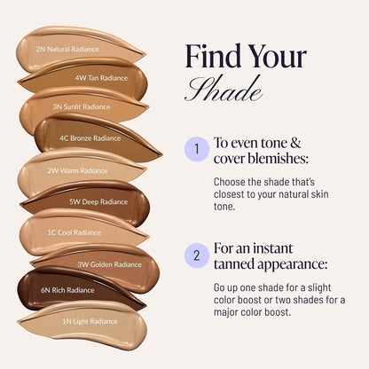 Westmore Beauty Body Coverage Perfector – Waterproof Leg & Body Makeup/Bronzer For Women..