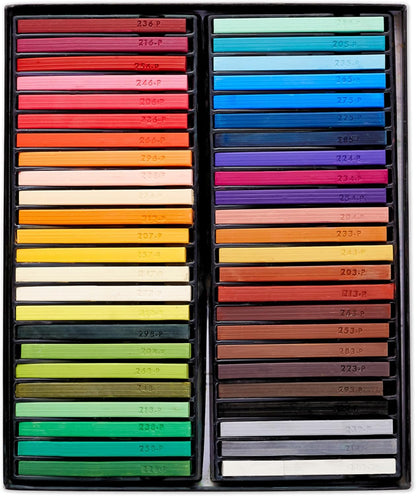 Prismacolor Premier Nupastel Firm Pastel Color Sticks, Adult Coloring, 48 Pack