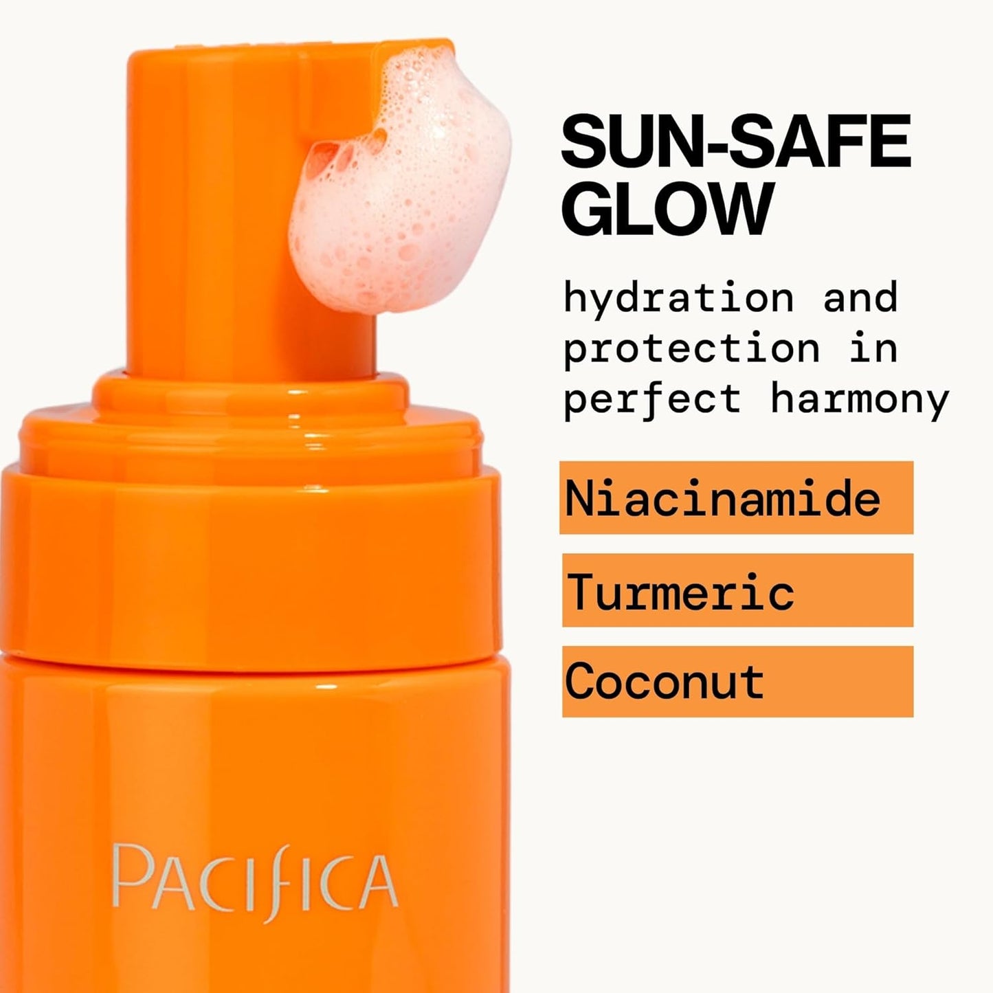 Pacifica Facial Sunscreen - Sun Dreams Illuminating SPF 30 Foam Broad Spectrum Every Day Face Lotion..
