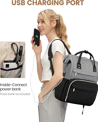 LOVEVOOK Laptop Backpack Purse for Women Travel Business Computer Work Bag..