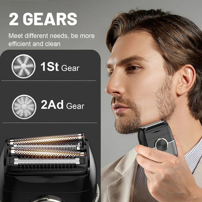 Foil Shavers for Men:Mini Electric Razor for Men, Travel, Home & Daily Grooming ..