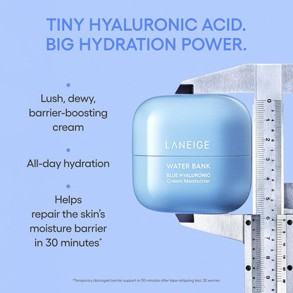 LANEIGE Water Bank Blue Hyaluronic Acid Cream Daily Face Moisturizer