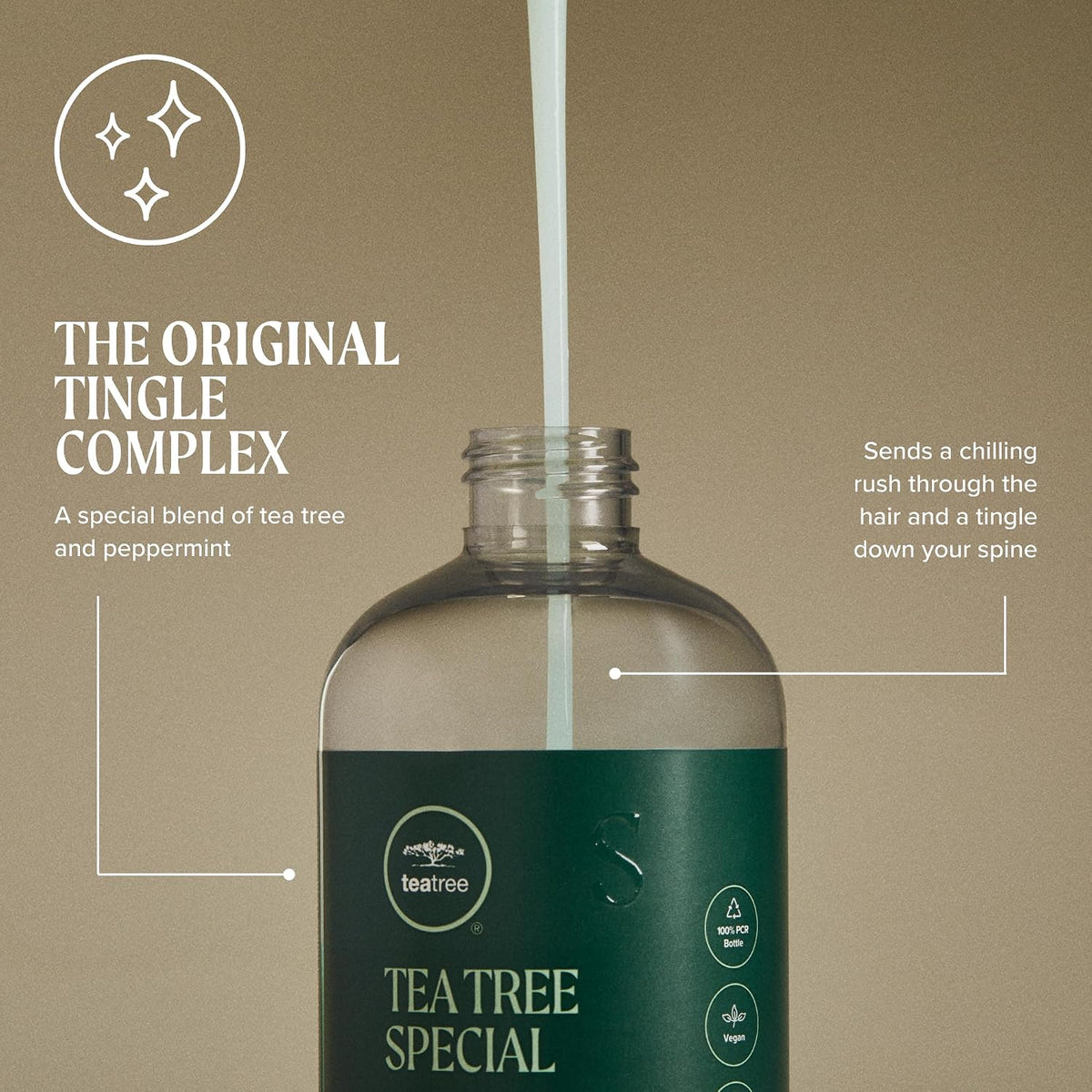 Tea Tree Special Shampoo, Deep Cleans, Refreshes Scalp