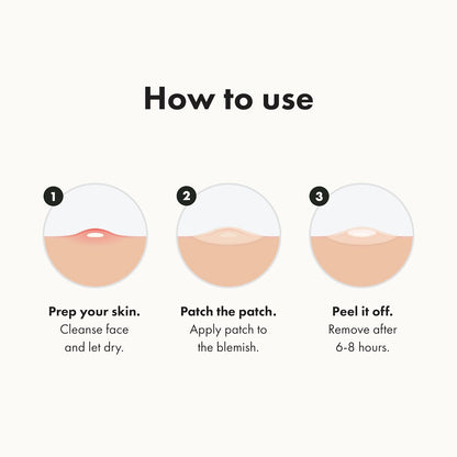 Mighty Patch Original from Hero Cosmetics - Hydrocolloid Acne Pimple Patch for Zits and Blemishes..