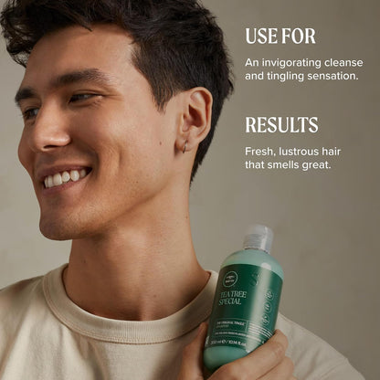 Tea Tree Special Shampoo, Deep Cleans, Refreshes Scalp