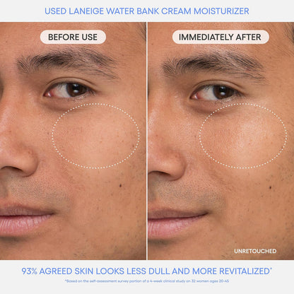 LANEIGE Water Bank Blue Hyaluronic Acid Cream Daily Face Moisturizer